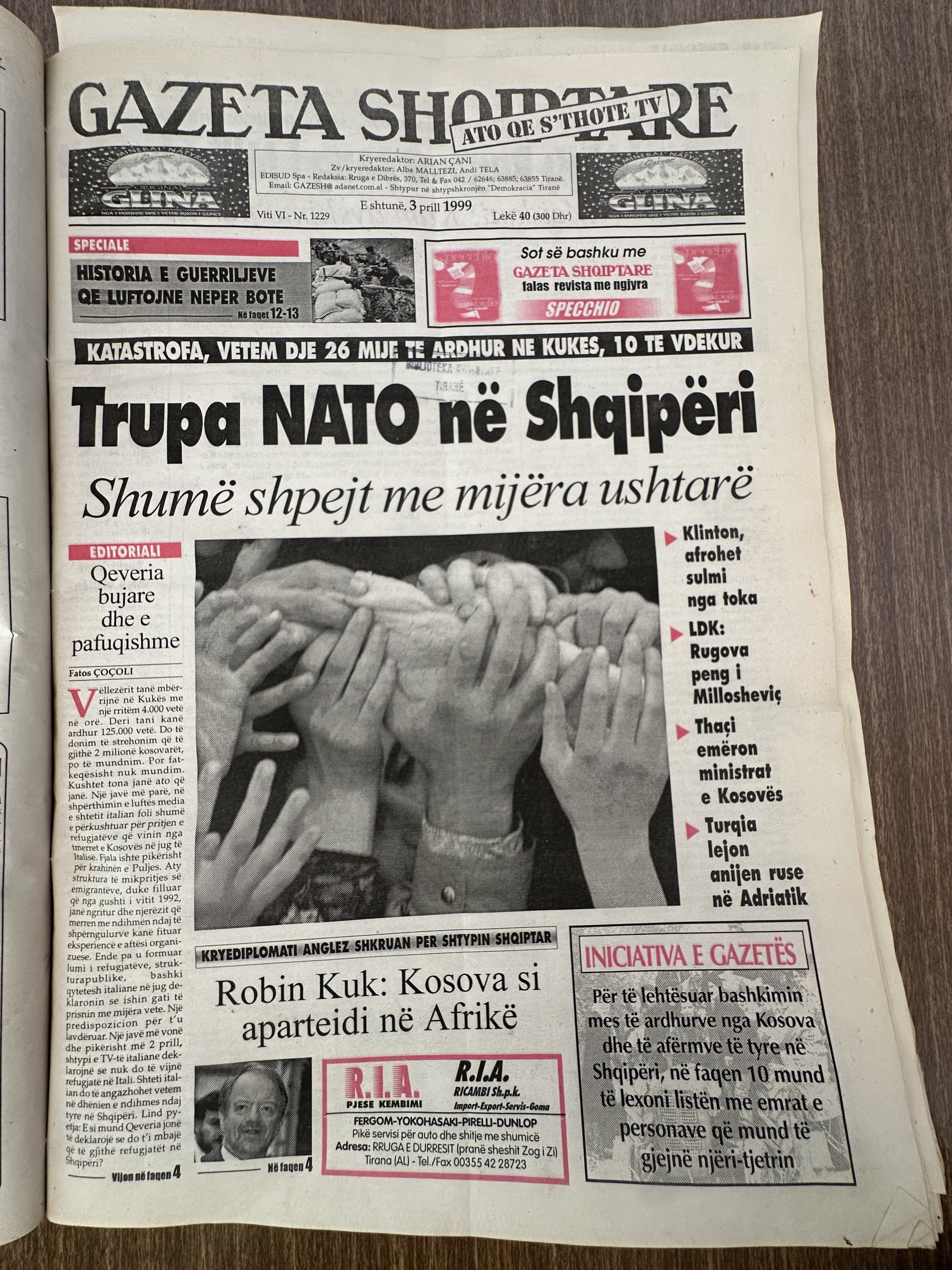 Gazeta Shqiptare 1999-04-03